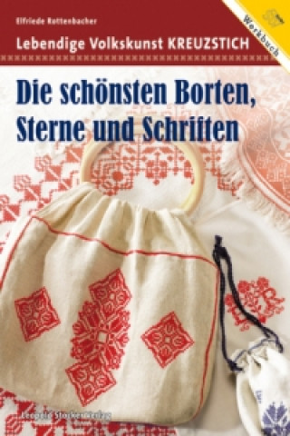 Kniha Lebendige Volkskunst Kreuzstich Elfriede Rottenbacher