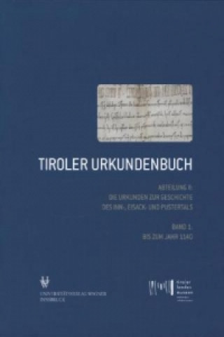 Buch Tiroler Urkundenbuch Martin Bitschnau