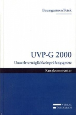 Книга UVP-G 2000 Christian Baumgartner