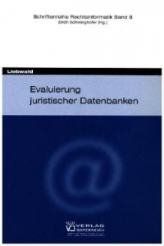 Βιβλίο Evaluierung juristischer Datenbanken Doris Liebwald