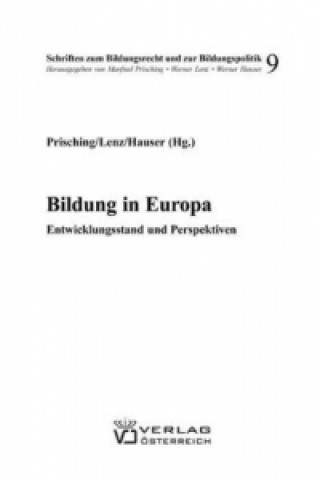 Kniha Bildung in Europa Manfred Prisching