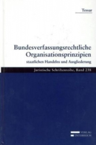 Kniha Bundesverfassungsrechtliche Organisationsprinzipien Hans Tessar