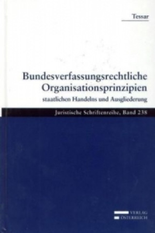 Book Bundesverfassungsrechtliche Organisationsprinzipien Hans Tessar