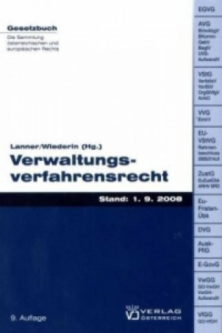 Book Verwaltungsverfahrensrecht Christoph Lanner