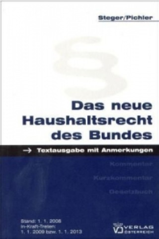 Carte Das neue Haushaltsrecht des Bundes Gerhard Steger