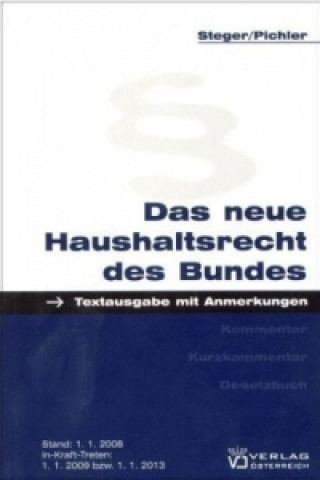 Buch Das neue Haushaltsrecht des Bundes Gerhard Steger