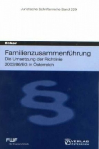 Kniha Familienzusammenführung Julia Ecker