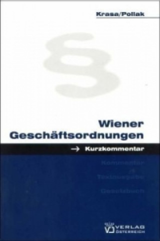 Carte Wiener Geschäftsordnungen Peter Krasa