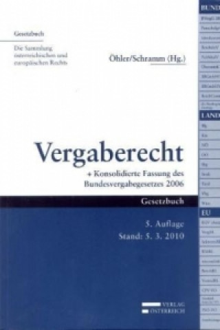 Kniha Vergaberecht Matthias Öhler