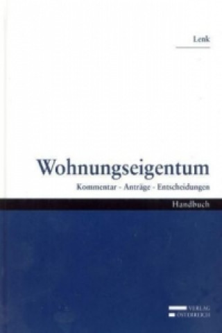 Könyv Wohnungseigentum Friederike Lenk
