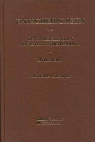 Knjiga Entscheidungen des Österreichischen Gerichtshofes in Zivilsachen 