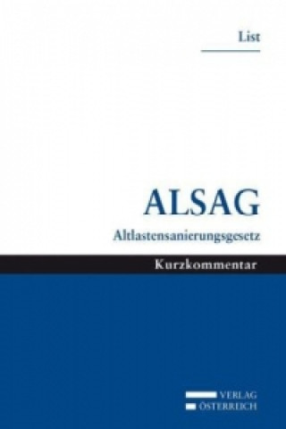 Knjiga ALSAG Wolfgang List