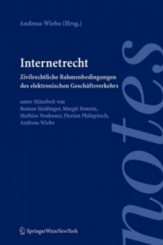 Book Internetrecht (f. Österreich) Andreas Wiebe