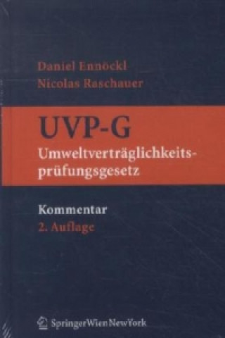 Könyv Kommentar zum UVP-G Daniel Ennöckl