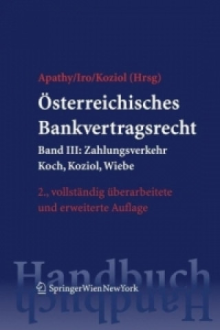 Carte Österreichisches Bankvertragsrecht Peter Apathy