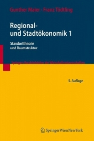 Buch Regional- und Stadtökonomik 1 Gunther Maier