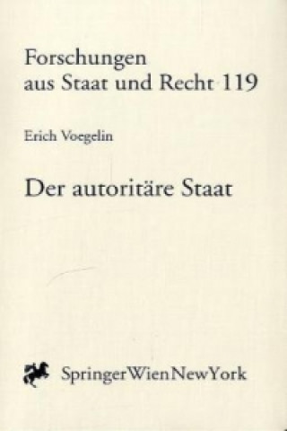 Carte Der autoritäre Staat Erich Voegelin