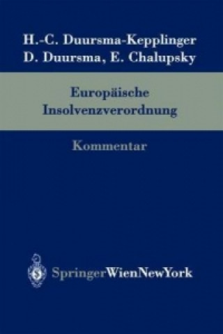 Kniha Europäische Insolvenzverordnung (EuInsVO), Kommentar Henriette-Christine Duursma-Kepplinger