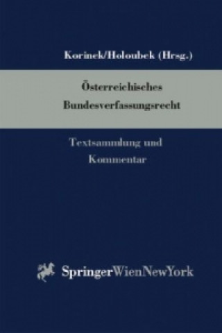 Книга Österreichisches Bundesverfassungsrecht Karl Korinek