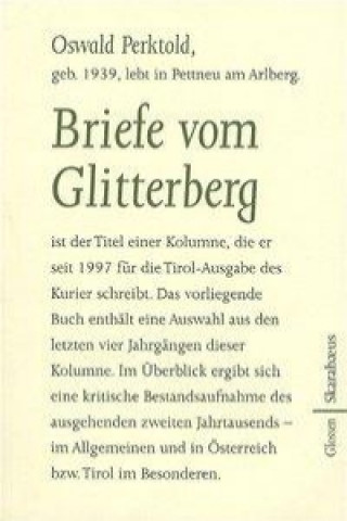 Könyv Briefe vom Glitterberg Oswald Perktold