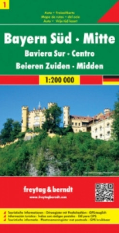 Pubblicazioni cartacee Bayern Süd, Mitte. Beieren Zuiden, Midden. Bavaria South, Middle 