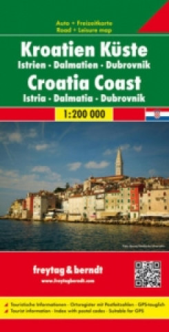 Nyomtatványok Automapa Chorvatsko pobřeží 1:200 000 