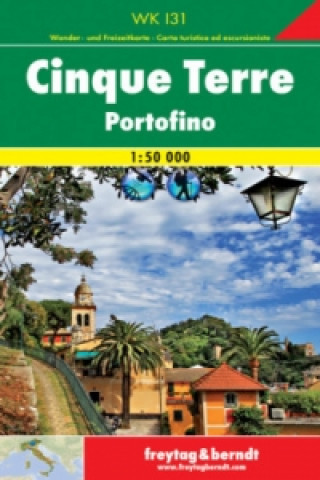 Tiskovina Cinque Terre - Portofino Hiking + Leisure Map 1:50 000 Freytag-Berndt und Artaria KG