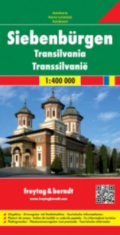 Книга SEDMIHRADSKO TRANSYLVANIA 1:400 000 