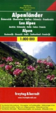 Tlačovina Alpenländer. Los Alpes. Alpen; The Alps; Les Alpes; Alpi 