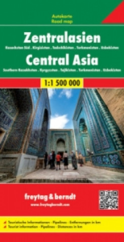 Nyomtatványok Zentralasien. Central Azie. Central Asia; Asie Centrale; Asia Centrale 