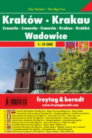 Tiskovina Krakow - Wadowice City Pocket + the Big Five Waterproof 1:10 000 