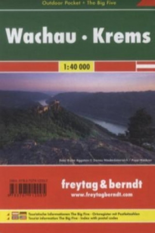 Materiale tipărite Freytag & Berndt Wander-, Rad- und Freizeitkarte Wachau, Krems Freytag-Berndt und Artaria KG