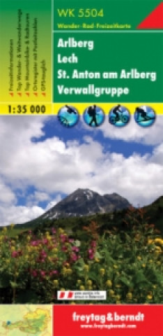 Tiskovina Arlberg, Lech,  St. Anton am Arlberg, Verwallgruppe 