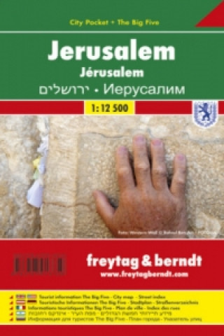 Nyomtatványok Jerusalem City Pocket + the Big Five Waterproof 1:12 500 - 1:9 000 
