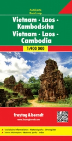 Tlačovina Vietnam, Laos, Kambodscha. Vietnam, Laos, Kamboya. Vietnam, Laos, Cambodja 