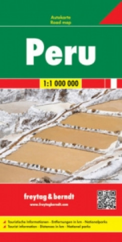 Nyomtatványok Peru Road Map 1:1 000 000 