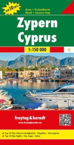 Drucksachen Cyprus Road Map 1:150 000 