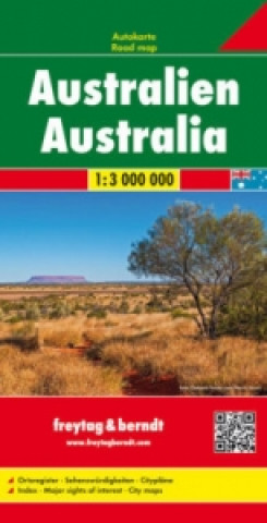 Tiskovina Australia Road Map 1:3 000 000 