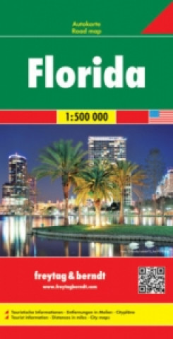 Tiskanica Florida Road Map 1:500 000 