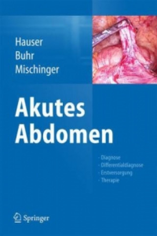 Kniha Akutes Abdomen Hubert Hauser