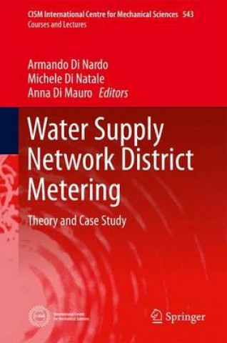 Carte Water Supply Network District Metering Armando Di Nardo
