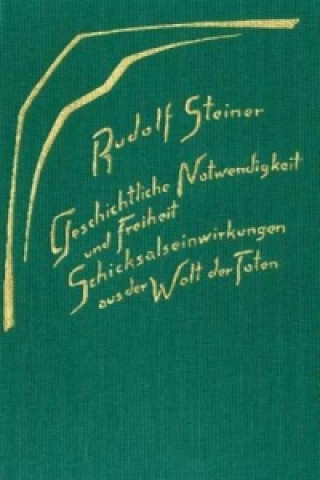 Kniha Geschichtliche Notwendigkeit und Freiheit Rudolf Steiner
