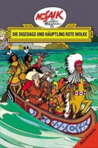 Książka Die Digedags und Häuptling Rote Wolke Hannes Hegen