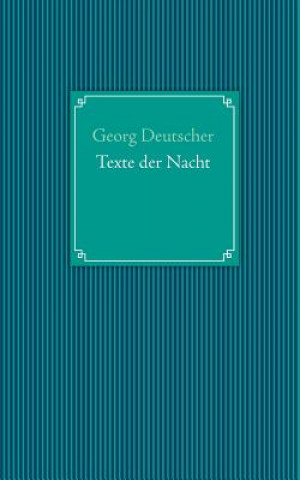Carte Texte der Nacht Georg Deutscher