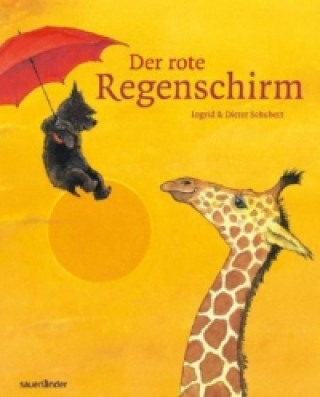 Carte Der rote Regenschirm Ingrid Schubert