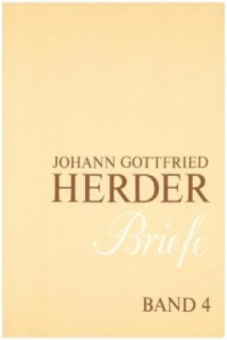Carte Johann Gottfried Herder. Briefe. Wilhelm Dobbek