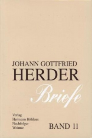 Carte Johann Gottfried Herder. Briefe. Günter Arnold