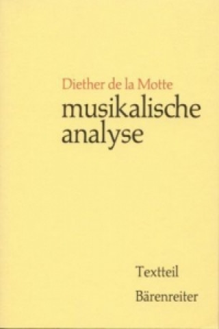 Carte Musikalische Analyse Diether de La Motte