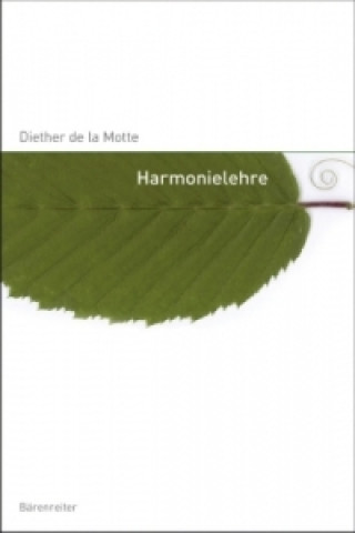 Kniha Harmonielehre Diether de La Motte