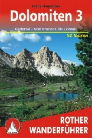 Kniha Dolomiten, Gadertal - Von Bruneck bis Corvara Franz Hauleitner